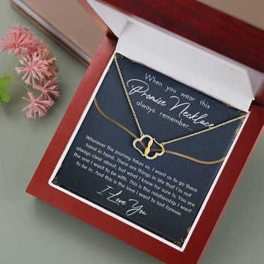 Promise Always Remember Solid Gold Necklace - Love You This Much